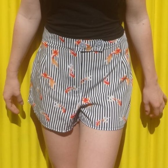 Coy Fish Short Shorts - Picture 1 of 3